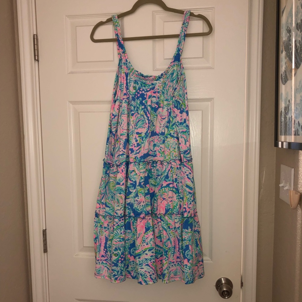 NWT Large Lilly Pulitzer Loro In Dream Team